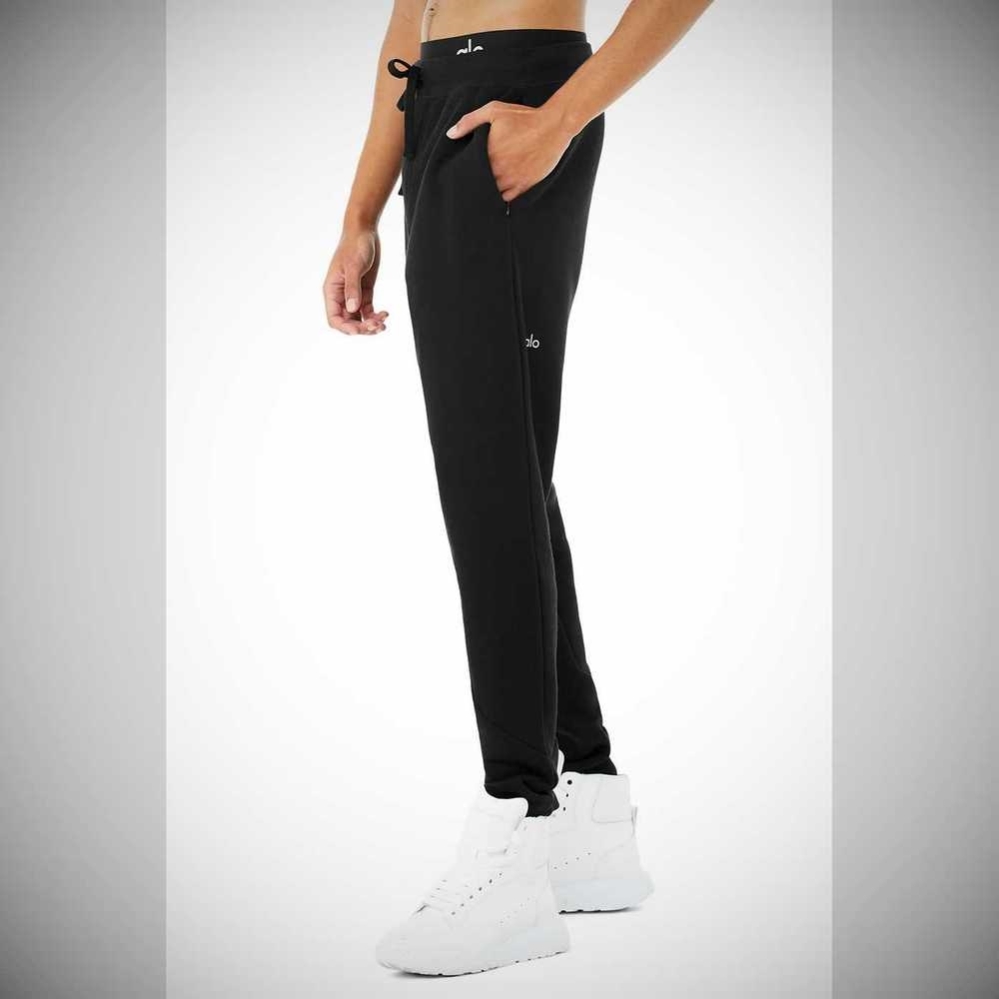 Pantalones Deportivos Alo Yoga The Triumph Hombre Negros | MX-59XJDT