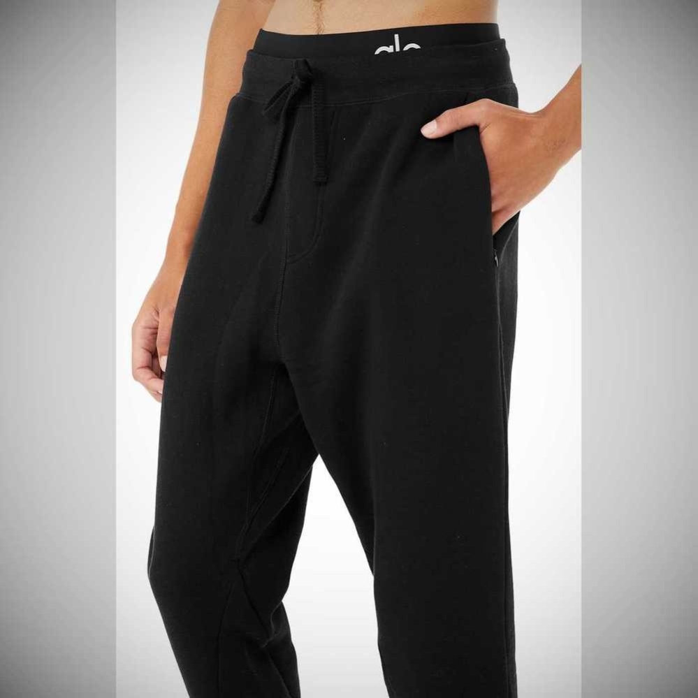 Pantalones Deportivos Alo Yoga The Triumph Hombre Negros | MX-59XJDT