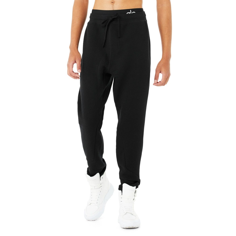 Pantalones Deportivos Alo Yoga The Triumph Hombre Negros | MX-59XJDT