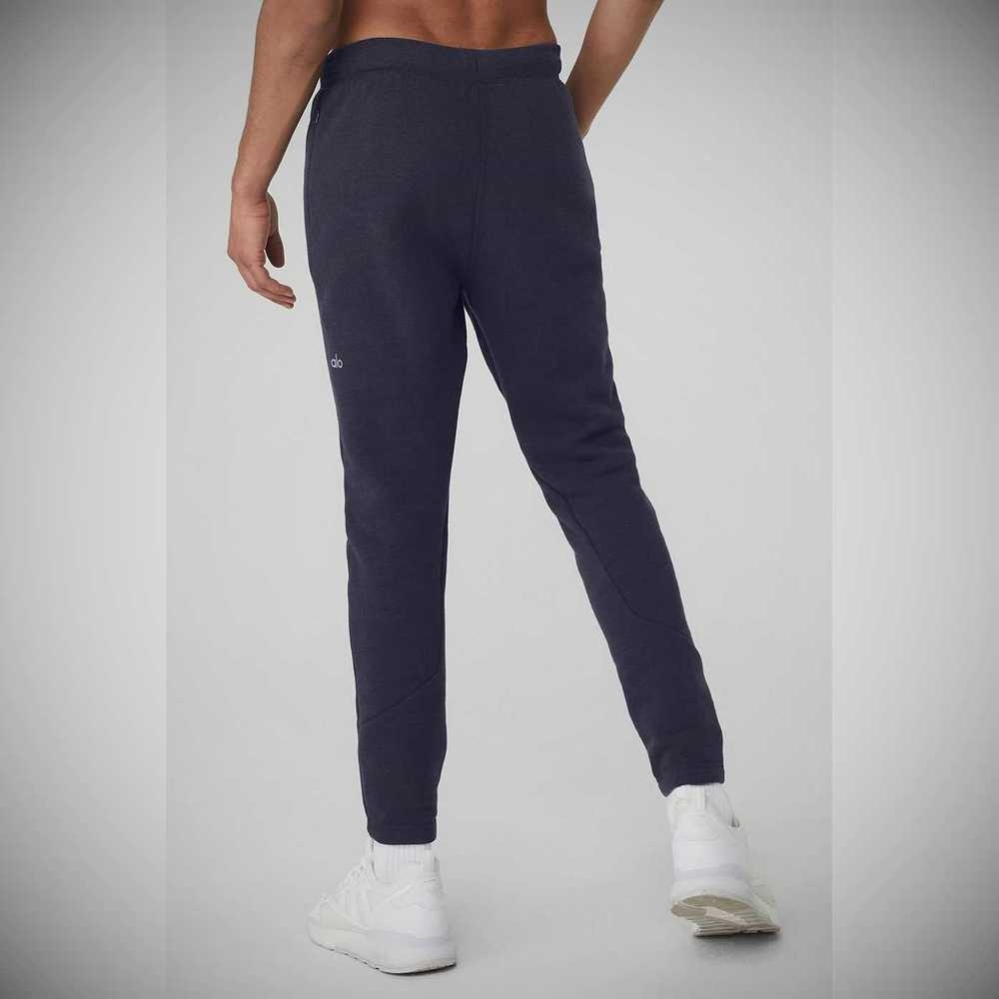 Pantalones Deportivos Alo Yoga The Triumph Hombre Azul Marino | MX-68KVFT