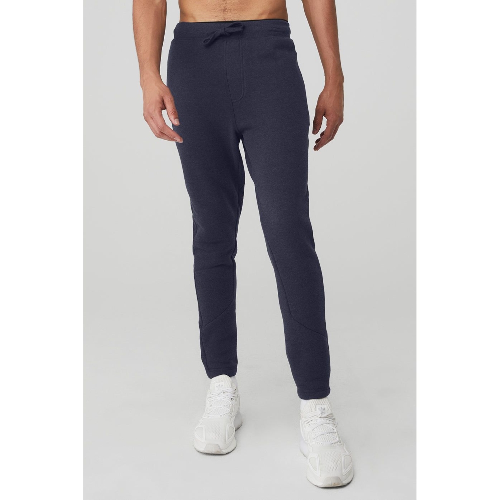 Pantalones Deportivos Alo Yoga The Triumph Hombre Azul Marino | MX-68KVFT