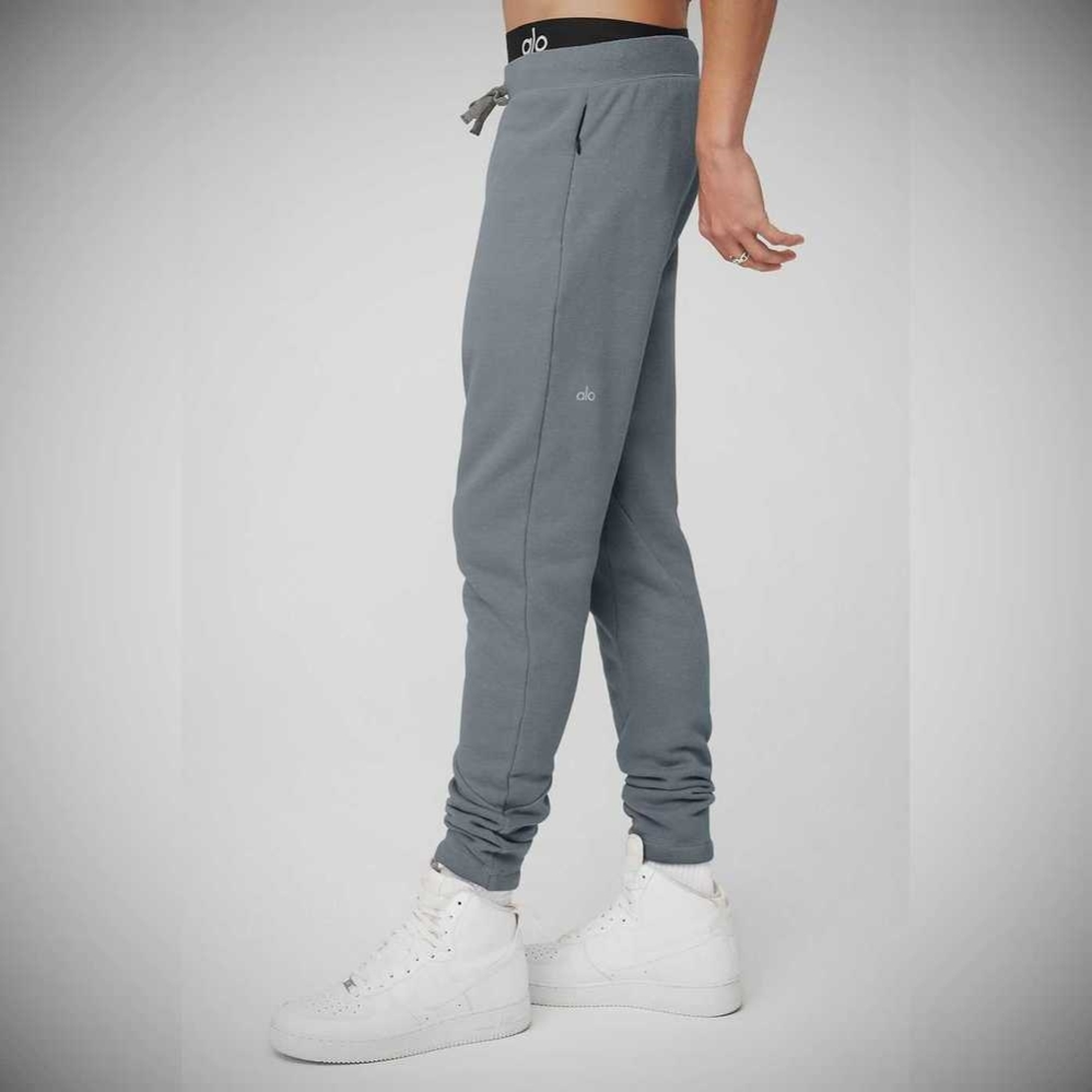 Pantalones Deportivos Alo Yoga The Triumph Hombre Azules | MX-78SRXC