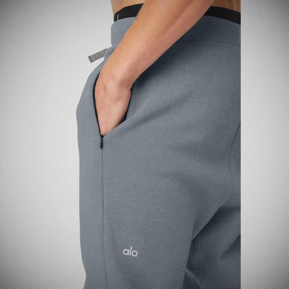 Pantalones Deportivos Alo Yoga The Triumph Hombre Azules | MX-78SRXC