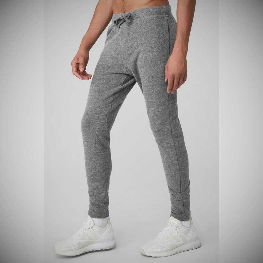 Pantalones Deportivos Alo Yoga The Triumph Hombre Grises | MX-89ZAMS