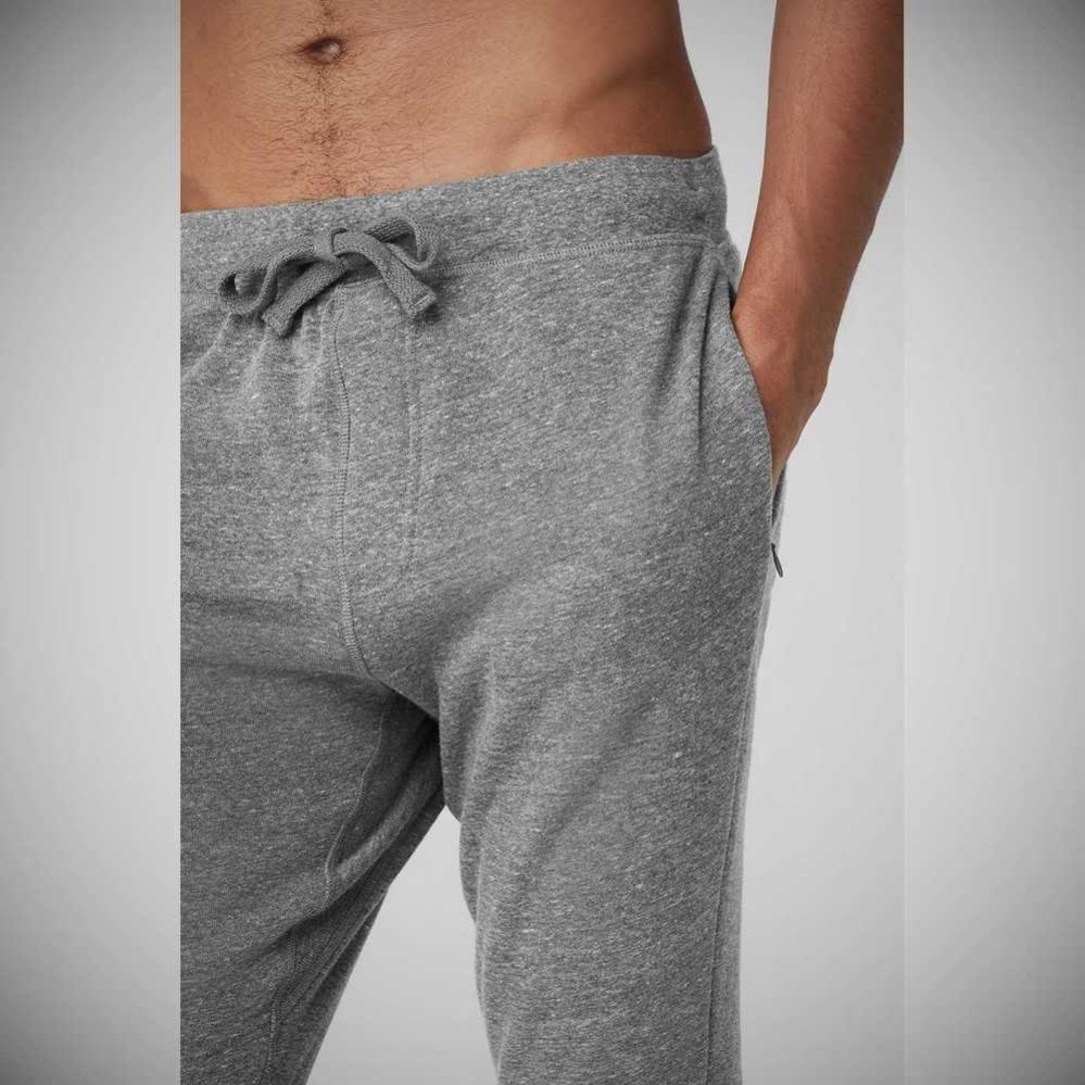 Pantalones Deportivos Alo Yoga The Triumph Hombre Grises | MX-89ZAMS