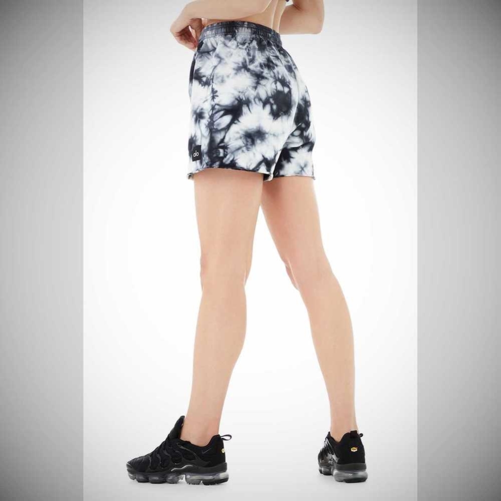 Pantalones Deportivos Alo Yoga Tie-Dye Gym Sweat Mujer Azul Marino Grises | MX-50YLRS