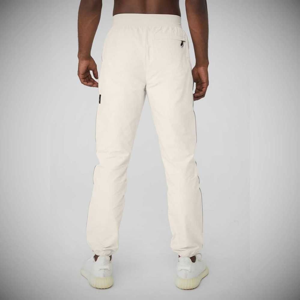 Pantalones Deportivos Alo Yoga Torrent Pista Hombre Beige | MX-17LYHW