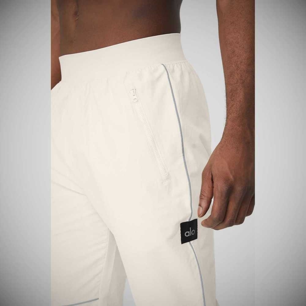 Pantalones Deportivos Alo Yoga Torrent Pista Hombre Beige | MX-17LYHW