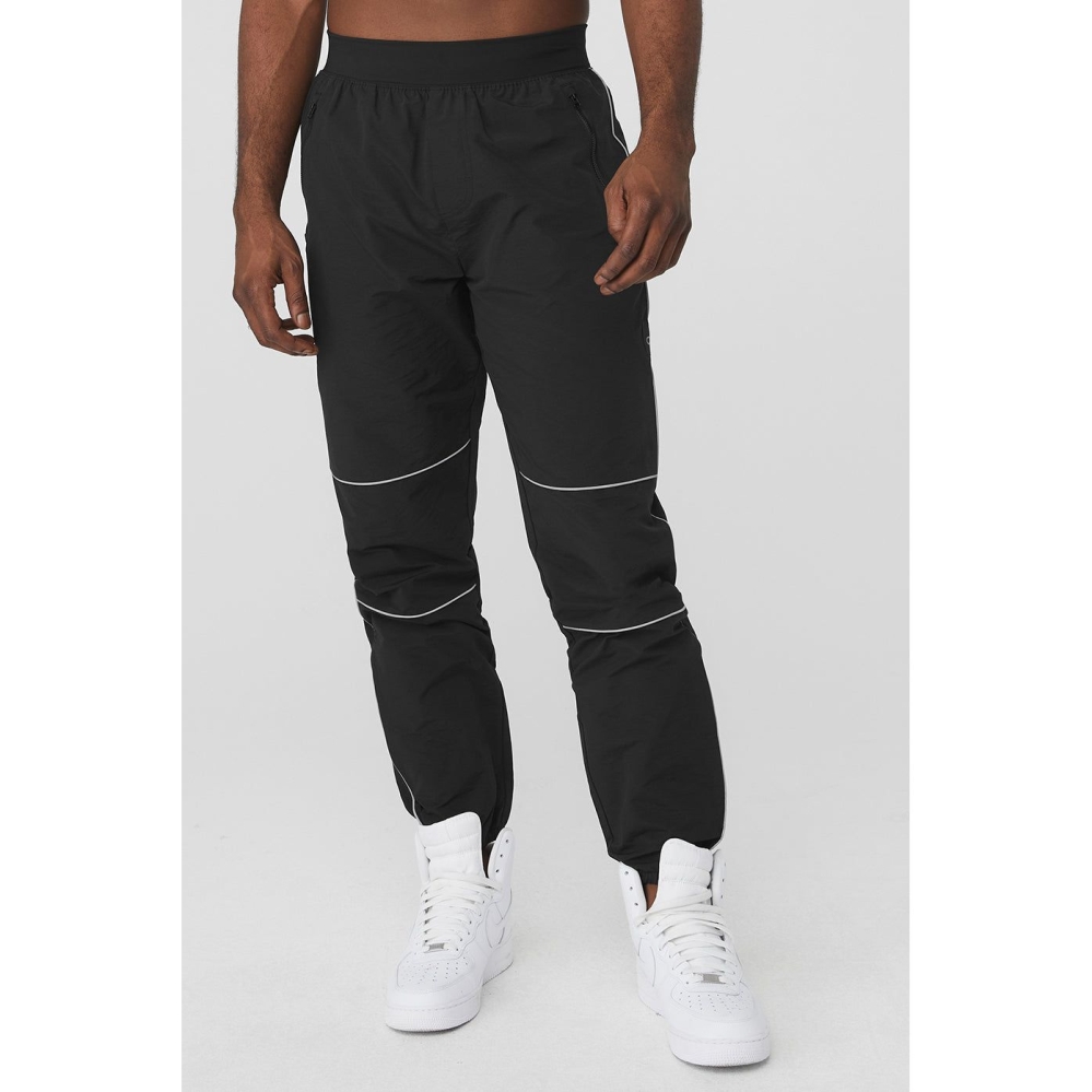 Pantalones Deportivos Alo Yoga Torrent Pista Hombre Negros | MX-34ONVC