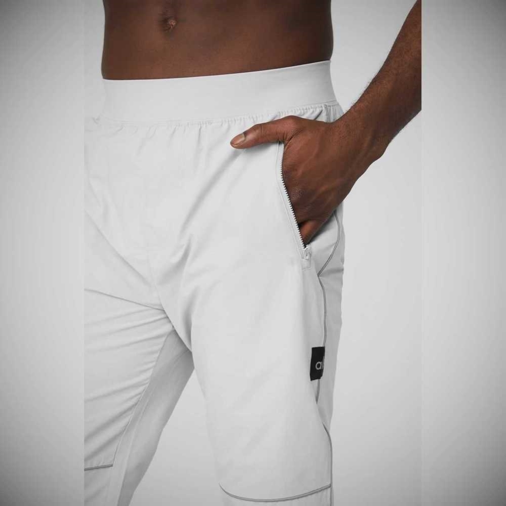 Pantalones Deportivos Alo Yoga Torrent Pista Hombre Titanium | MX-61UKHR