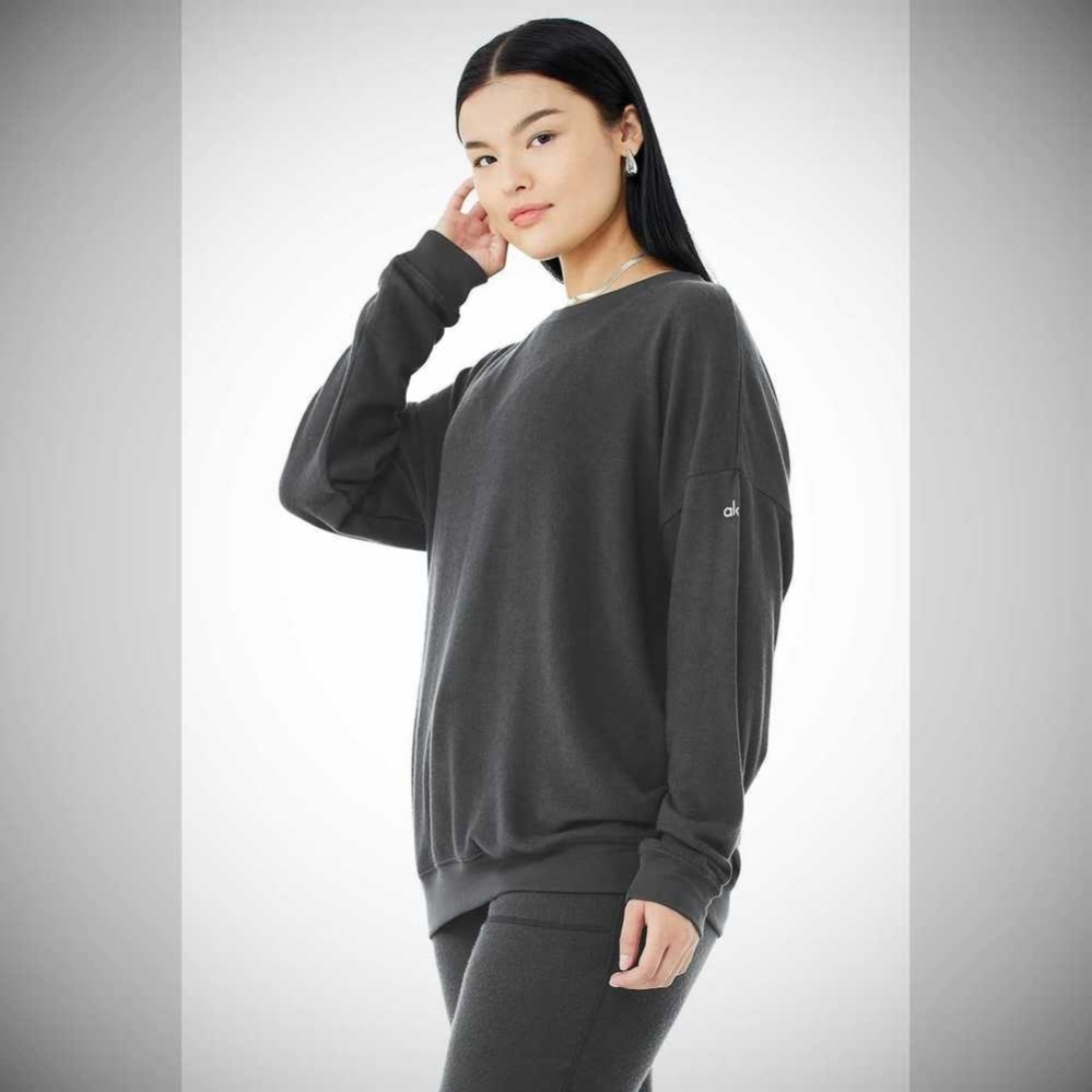 Pullover Alo Yoga Soho Mujer Grises | MX-06UOCD