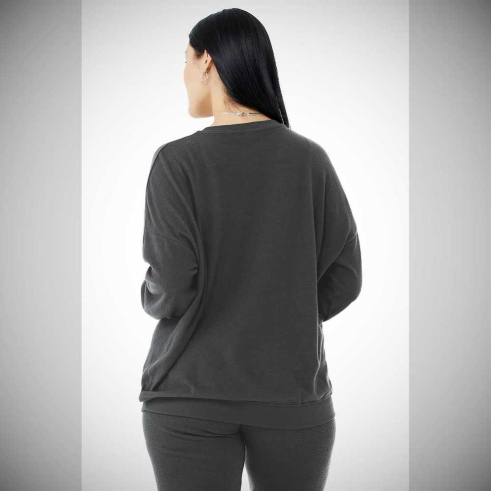 Pullover Alo Yoga Soho Mujer Grises | MX-06UOCD