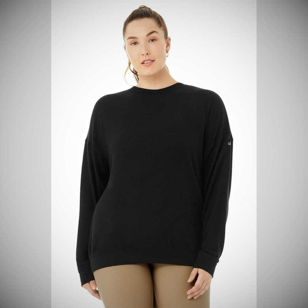 Pullover Alo Yoga Soho Mujer Negros | MX-73VOHP