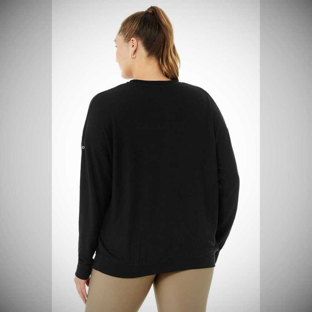 Pullover Alo Yoga Soho Mujer Negros | MX-73VOHP