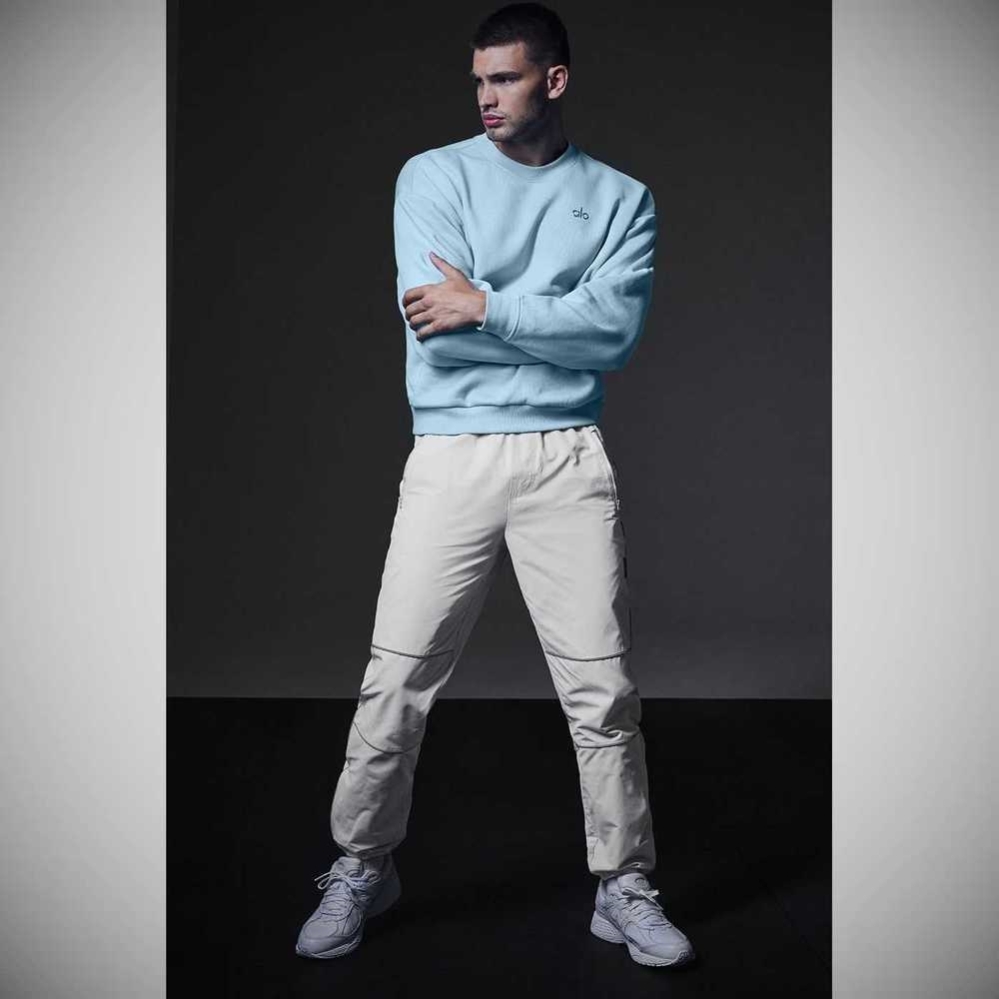 Ropa De Abrigo Alo Yoga Accolade Crew Neck Hombre Azules | MX-58HJFG