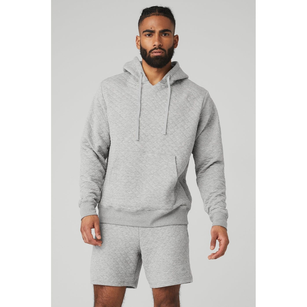 Ropa De Abrigo Alo Yoga Acolchado Stadium Hombre Grises | MX-38UGVK