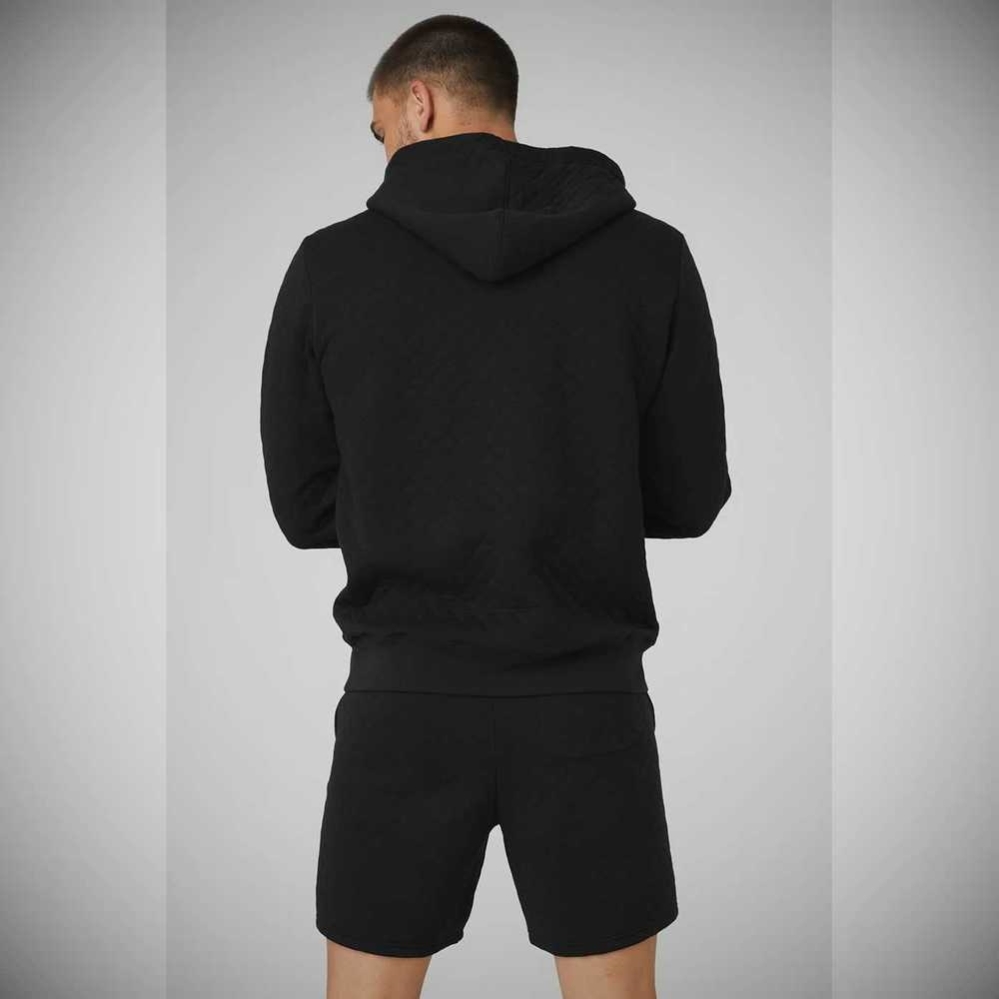 Ropa De Abrigo Alo Yoga Acolchado Stadium Hombre Negros | MX-53QRFY