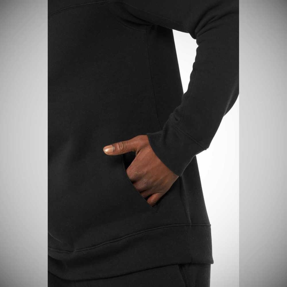 Ropa De Abrigo Alo Yoga Base Sweatshirt Hombre Negros | MX-57ENBH