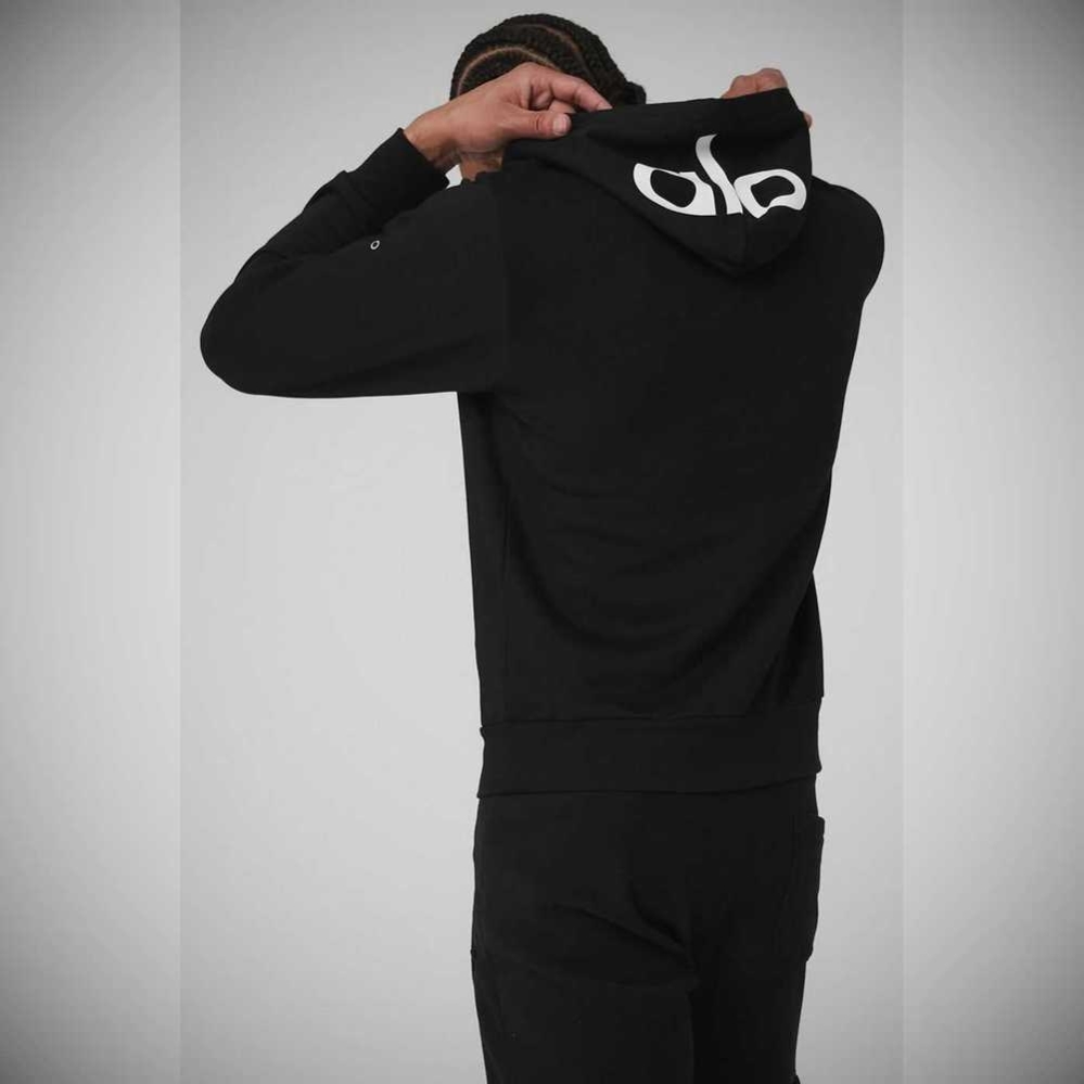 Ropa De Abrigo Alo Yoga Caliber Hombre Negros | MX-58NKMW