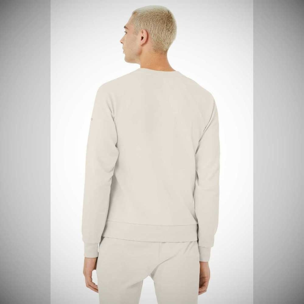 Ropa De Abrigo Alo Yoga Impel Sweatshirt Hombre Beige | MX-12EARV