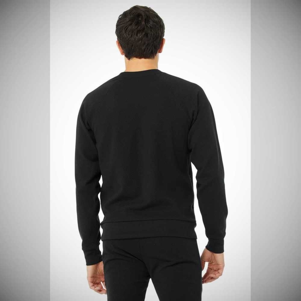 Ropa De Abrigo Alo Yoga Impel Sweatshirt Hombre Negros | MX-69PNFJ