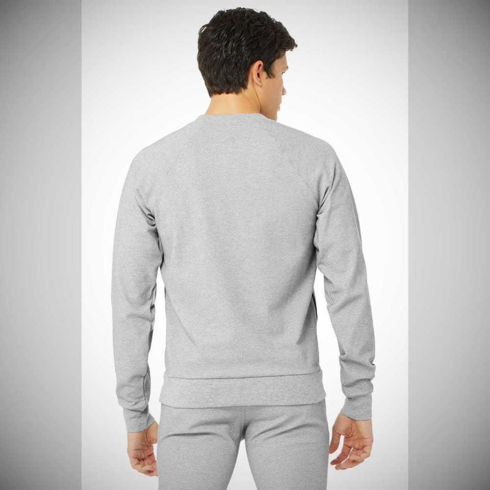 Ropa De Abrigo Alo Yoga Impel Sweatshirt Hombre Grises | MX-94FGZS