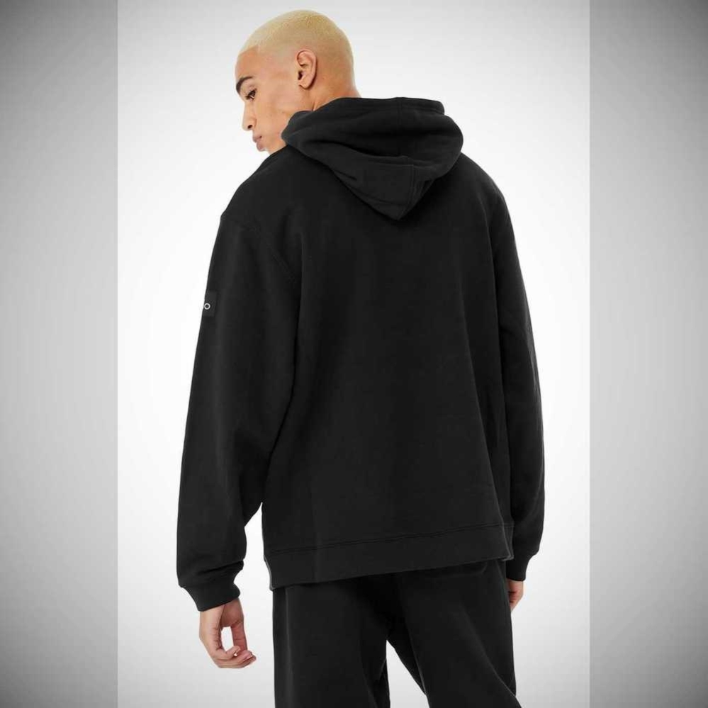 Ropa De Abrigo Alo Yoga Renown Heavy Weight Hombre Negros | MX-20PSEM