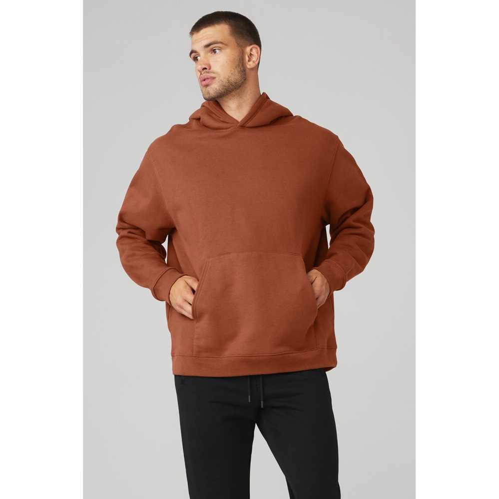 Ropa De Abrigo Alo Yoga Renown Heavy Weight Hombre Rust | MX-37VHXR