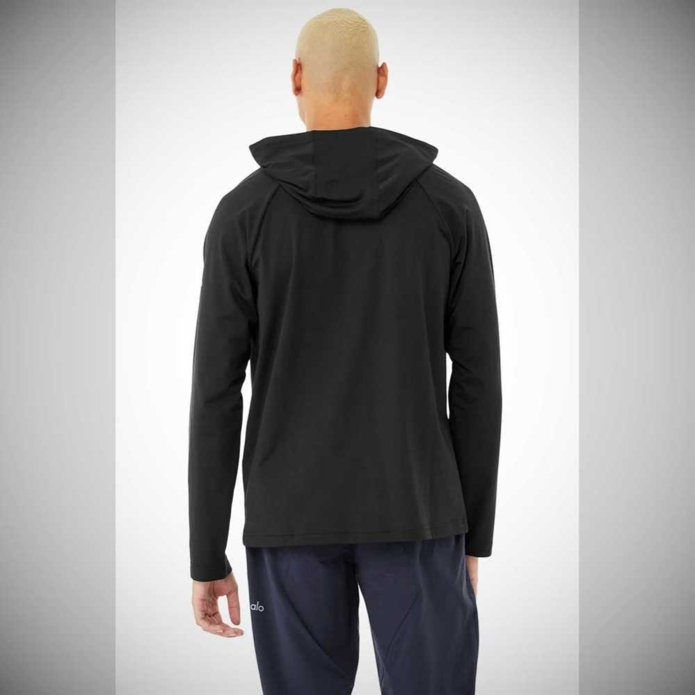 Ropa De Abrigo Alo Yoga The Conquer Hombre Negros | MX-59GSQB