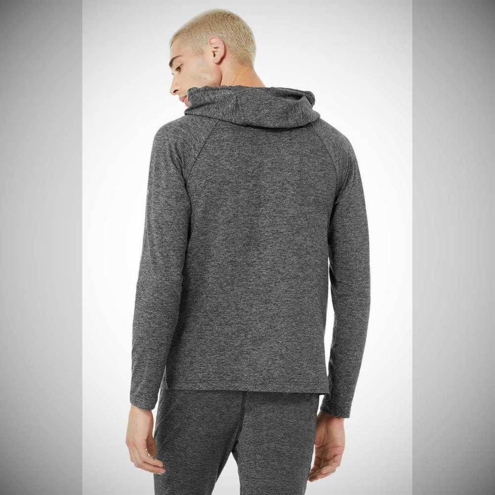 Ropa De Abrigo Alo Yoga The Conquer Hombre Graphite Marl | MX-61YOCL