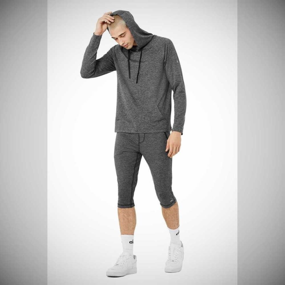 Ropa De Abrigo Alo Yoga The Conquer Hombre Graphite Marl | MX-61YOCL