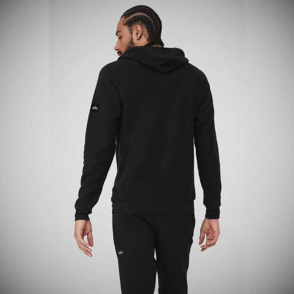 Ropa De Abrigo Alo Yoga Triumph Hombre Negros | MX-28GSWB