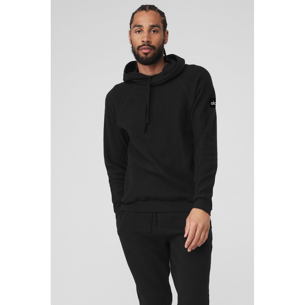 Ropa De Abrigo Alo Yoga Triumph Hombre Negros | MX-28GSWB