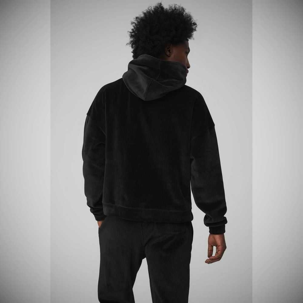 Ropa De Abrigo Alo Yoga Velour Baller Hombre Negros | MX-76LRGT