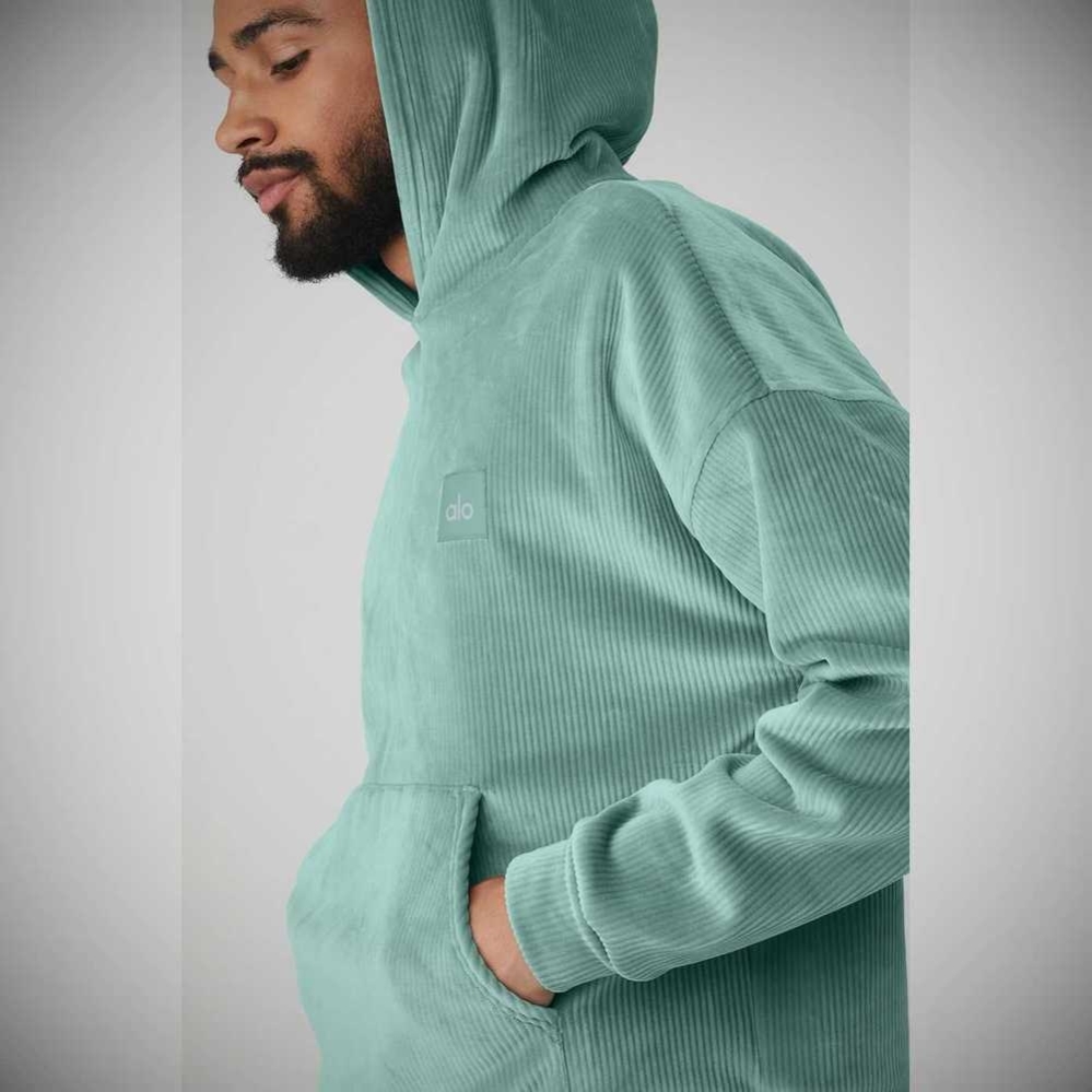 Ropa De Abrigo Alo Yoga Velour Baller Hombre Azules | MX-90SJID