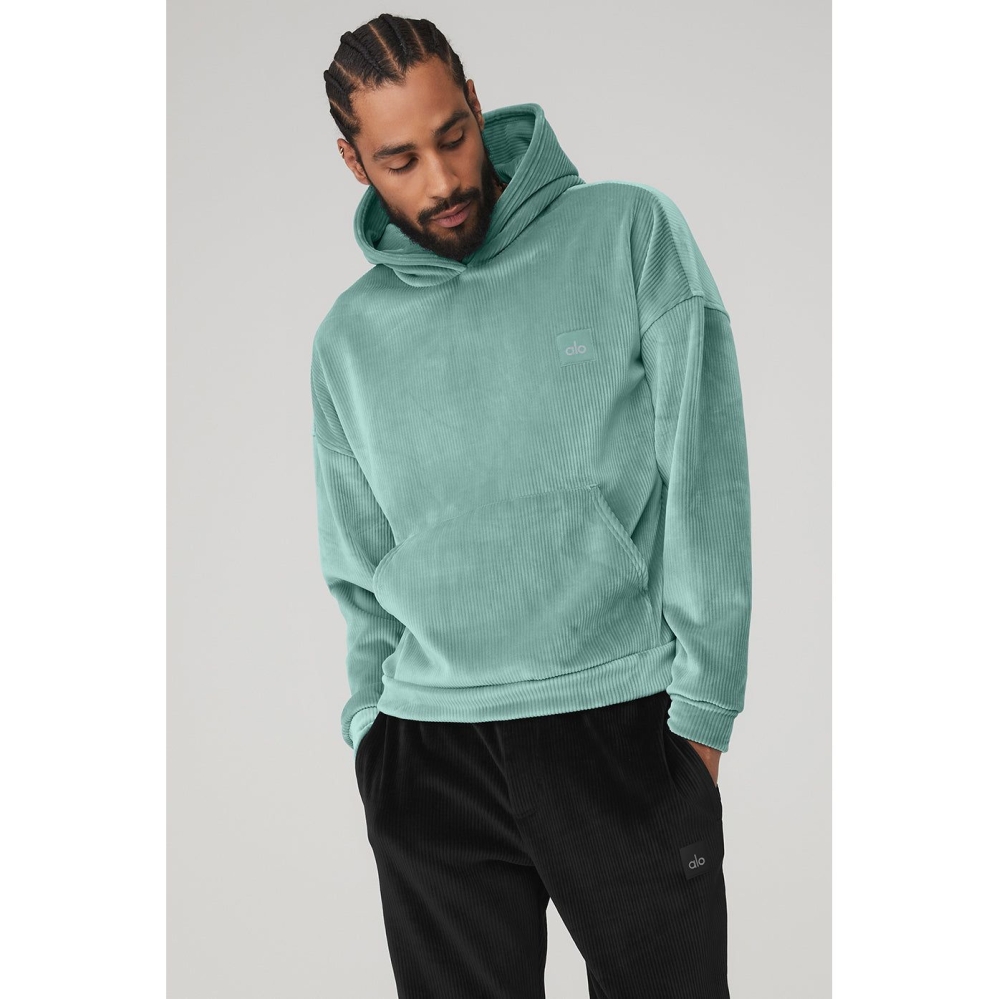 Ropa De Abrigo Alo Yoga Velour Baller Hombre Azules | MX-90SJID