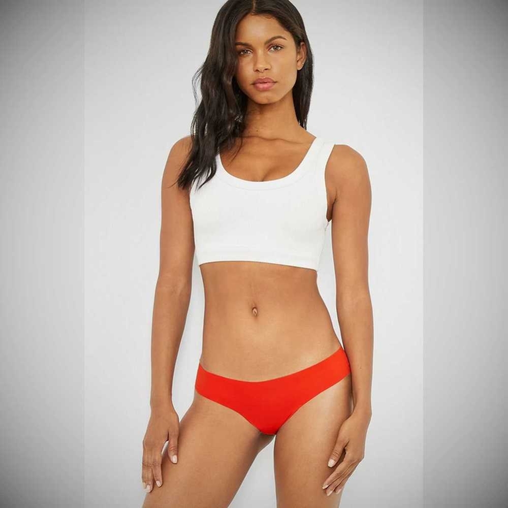 Ropa Interior Alo Yoga Airbrush Invisible Cheeky Mujer Cherry | MX-29PHXQ