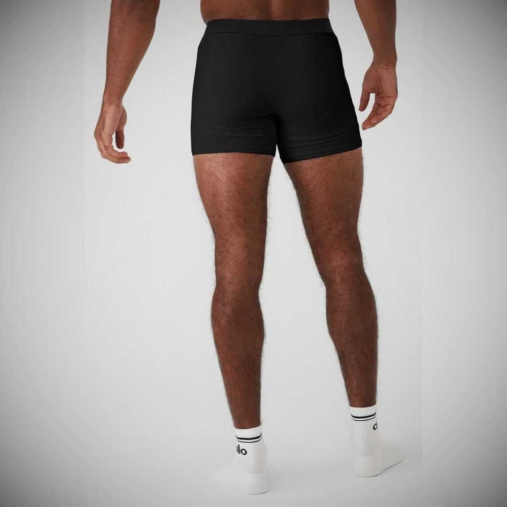 Ropa Interior Alo Yoga Day And Night Boxer Brief Hombre Negros | MX-82ACIH