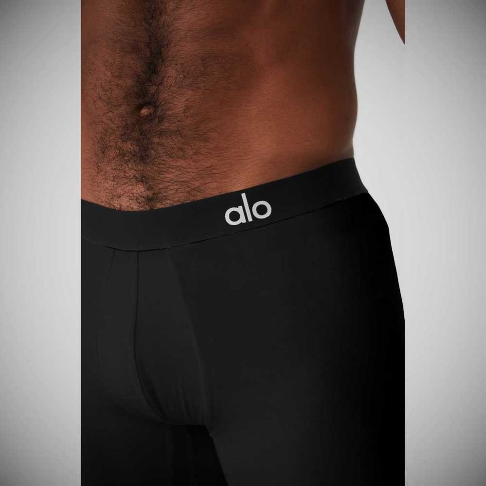 Ropa Interior Alo Yoga Day And Night Boxer Brief Hombre Negros | MX-82ACIH