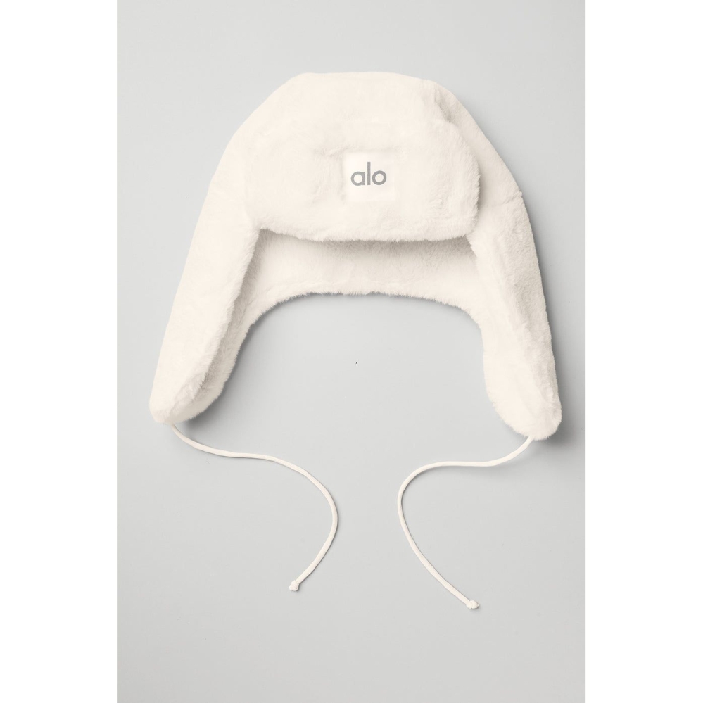 Sombreros Alo Yoga Faux Fur Polar Mujer Blancos | MX-27CQBP