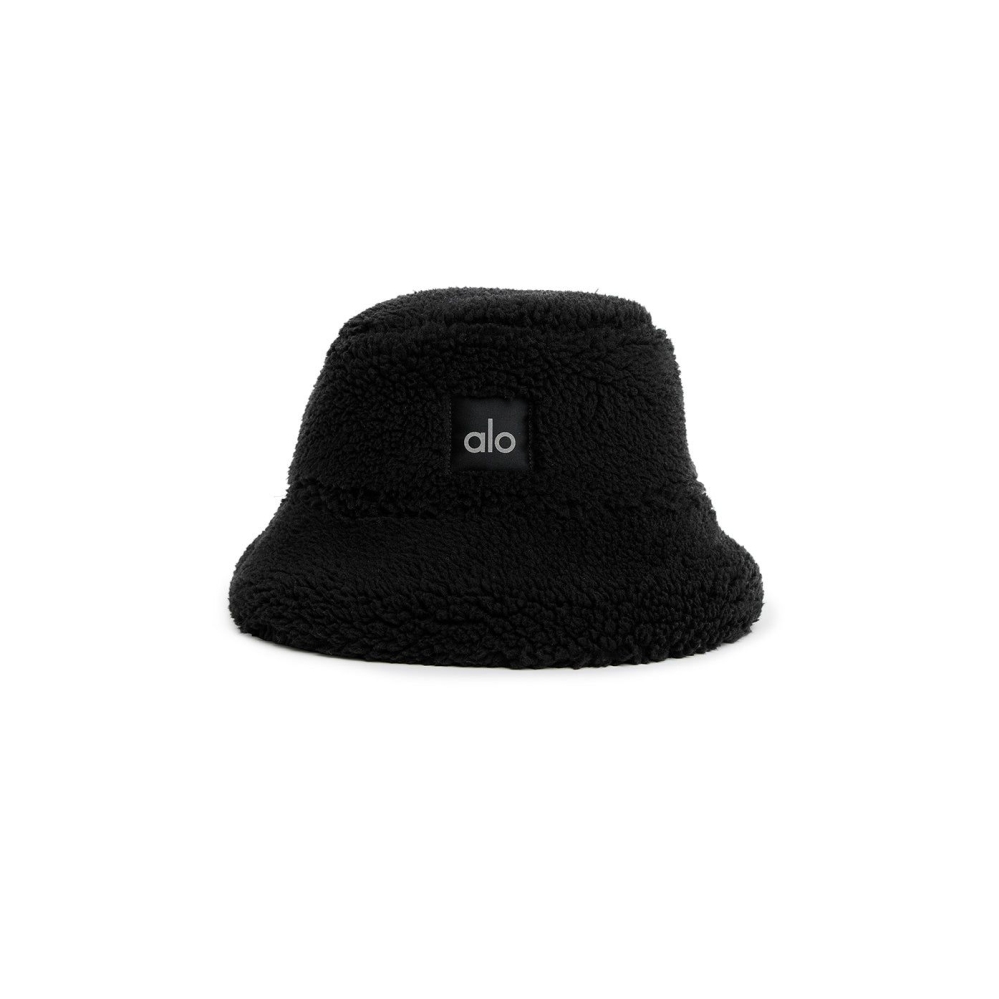 Sombreros De Pescador Alo Yoga Foxy Sherpa Mujer Negros | MX-48FMSQ