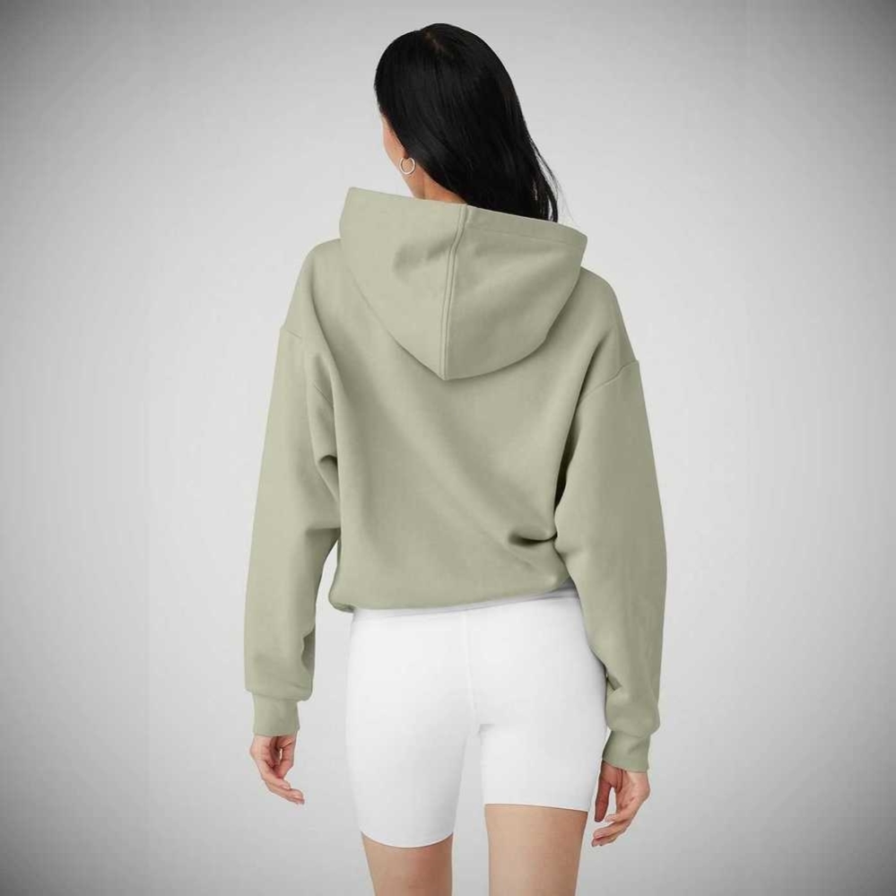 Sudadera Con Capucha Alo Yoga Accolade Mujer Grises | MX-30ZDLK