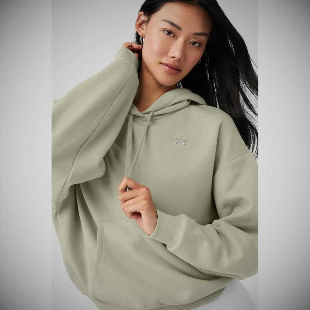 Sudadera Con Capucha Alo Yoga Accolade Mujer Grises | MX-30ZDLK