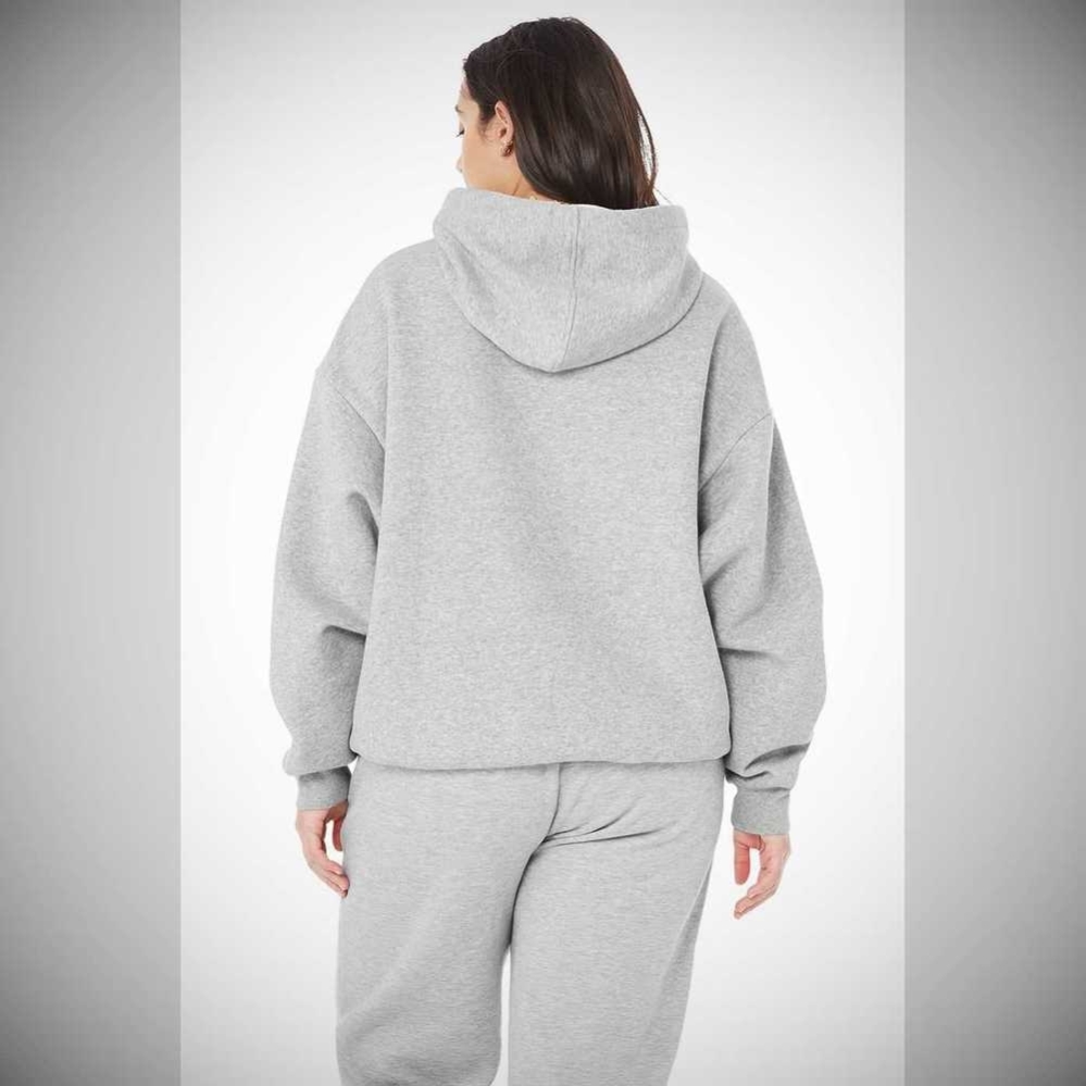 Sudadera Con Capucha Alo Yoga Accolade Mujer Grises | MX-39PDJS