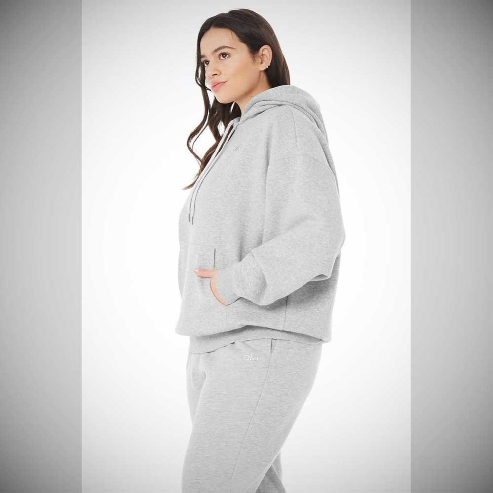 Sudadera Con Capucha Alo Yoga Accolade Mujer Grises | MX-39PDJS