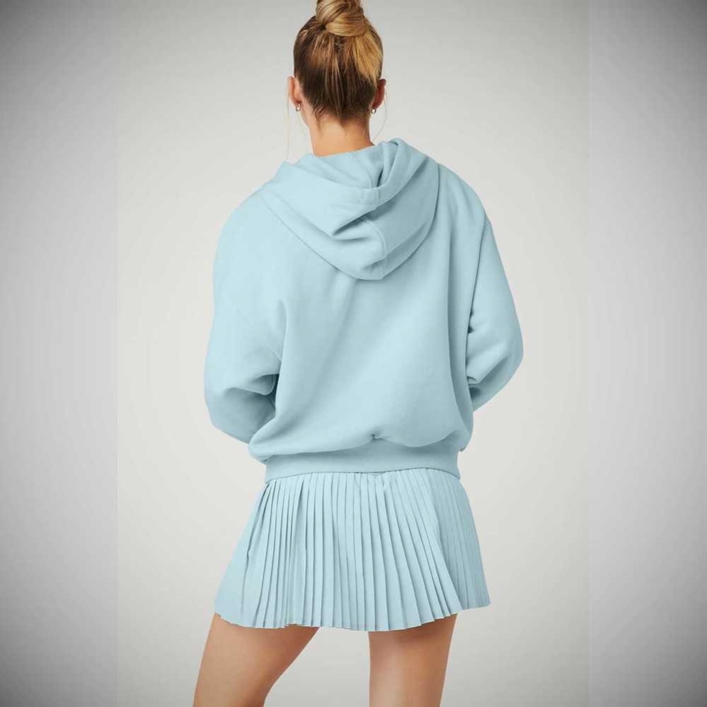 Sudadera Con Capucha Alo Yoga Accolade Mujer Azules | MX-68ICAK