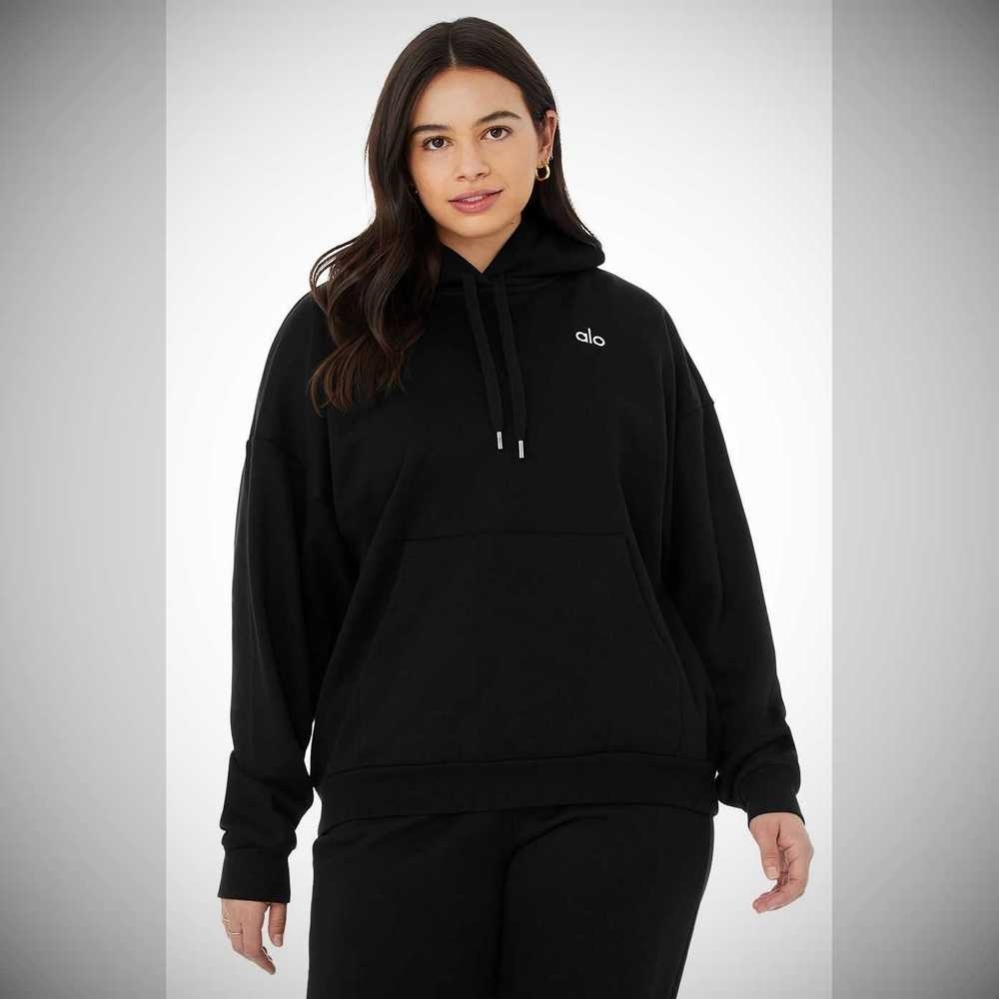 Sudadera Con Capucha Alo Yoga Accolade Mujer Negros | MX-95GDAX