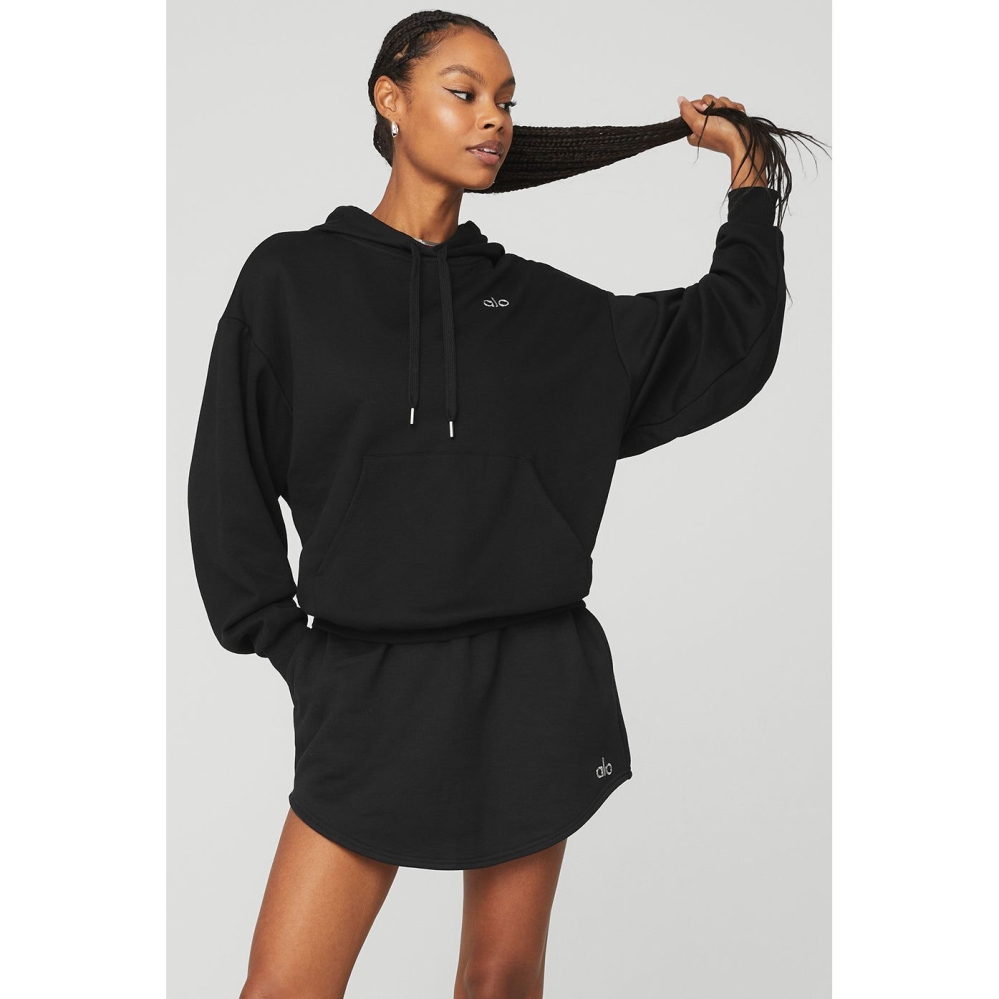 Sudadera Con Capucha Alo Yoga Accolade Mujer Negros | MX-95GDAX