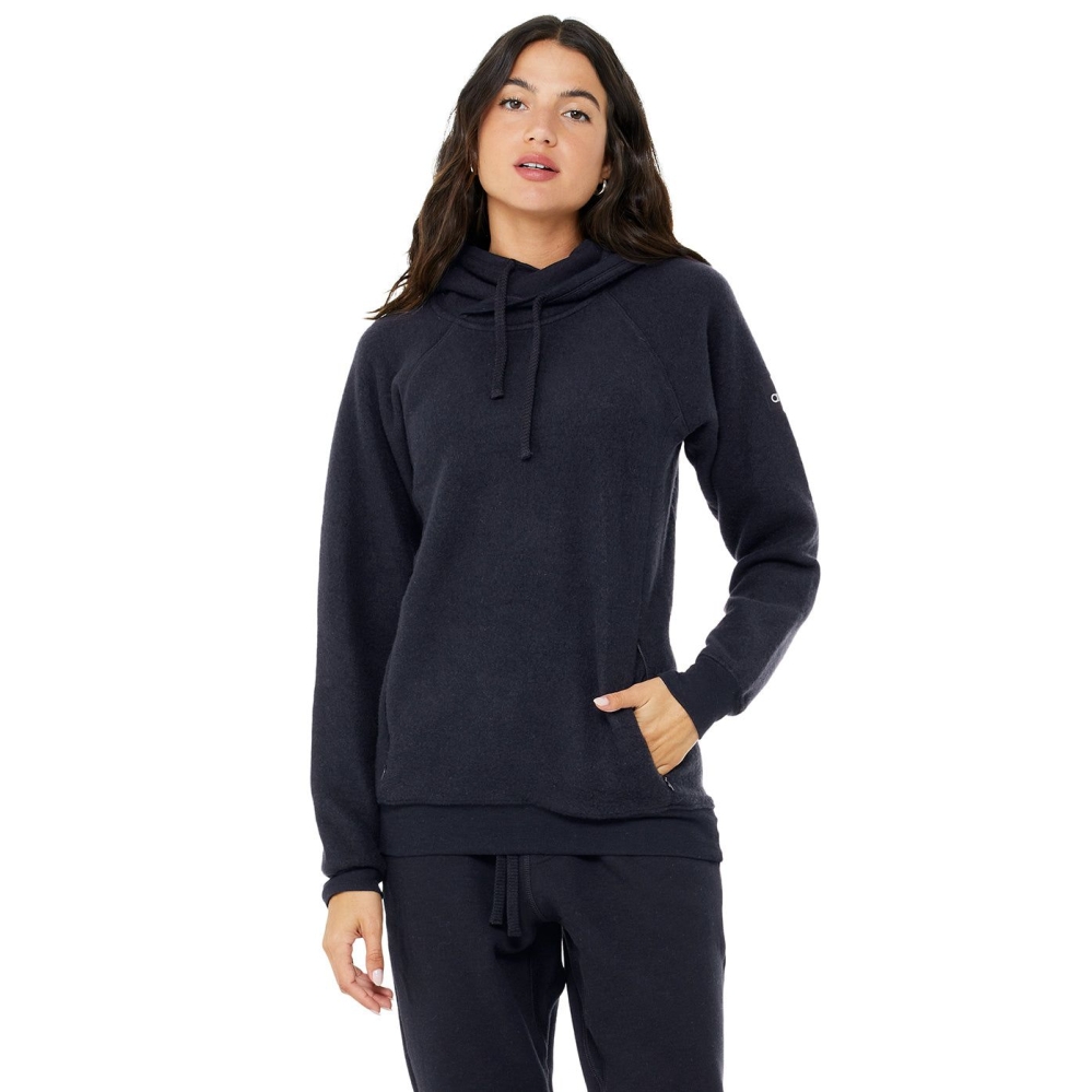 Sudadera Con Capucha Alo Yoga The Triumph Mujer Azul Marino | MX-40GCLU