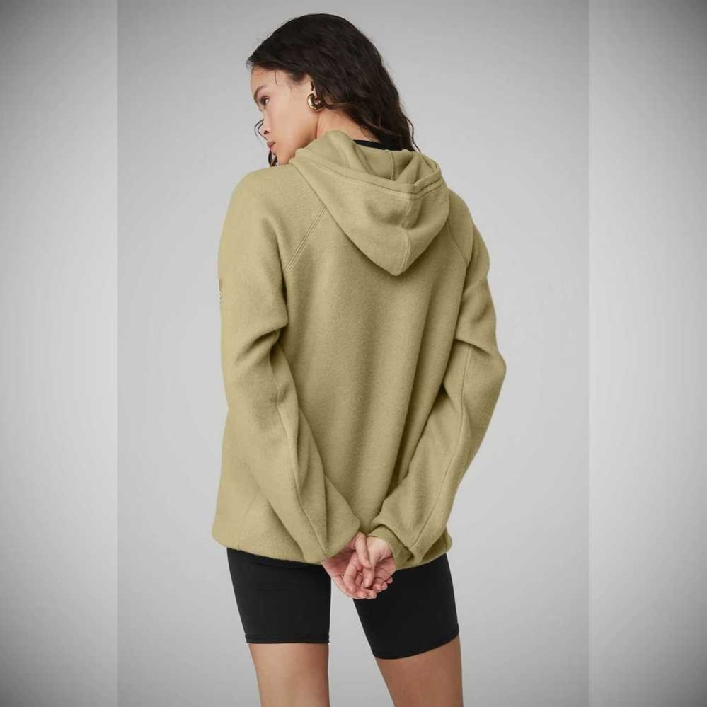 Sudadera Con Capucha Alo Yoga The Triumph Mujer Wasabi | MX-60RVMU